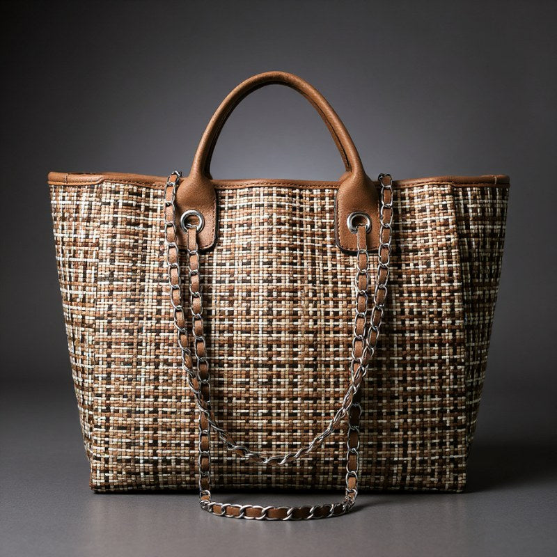 Evelynn Everyday Tote in Sienna Brown