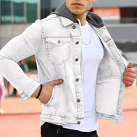 Everett Denim Shirt with Hood