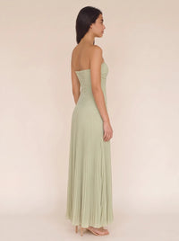 EVI MAXI DRESS Sage Green 3