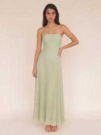 EVI MAXI DRESS Sage Green 5