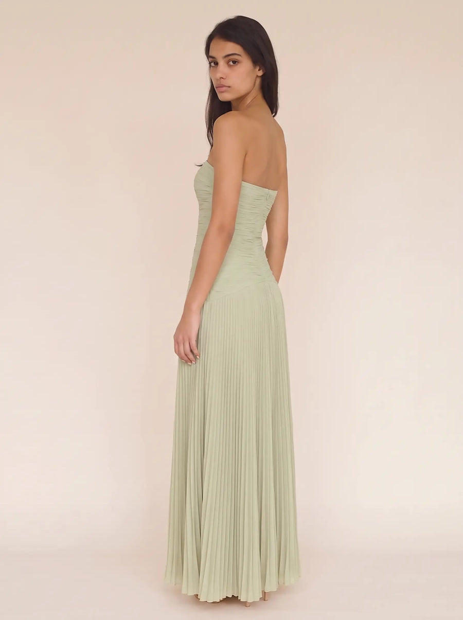EVI MAXI DRESS Sage Green 6