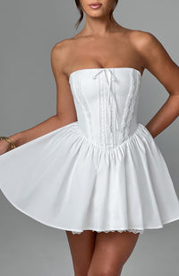 Ariana Mini Dress – Ivory