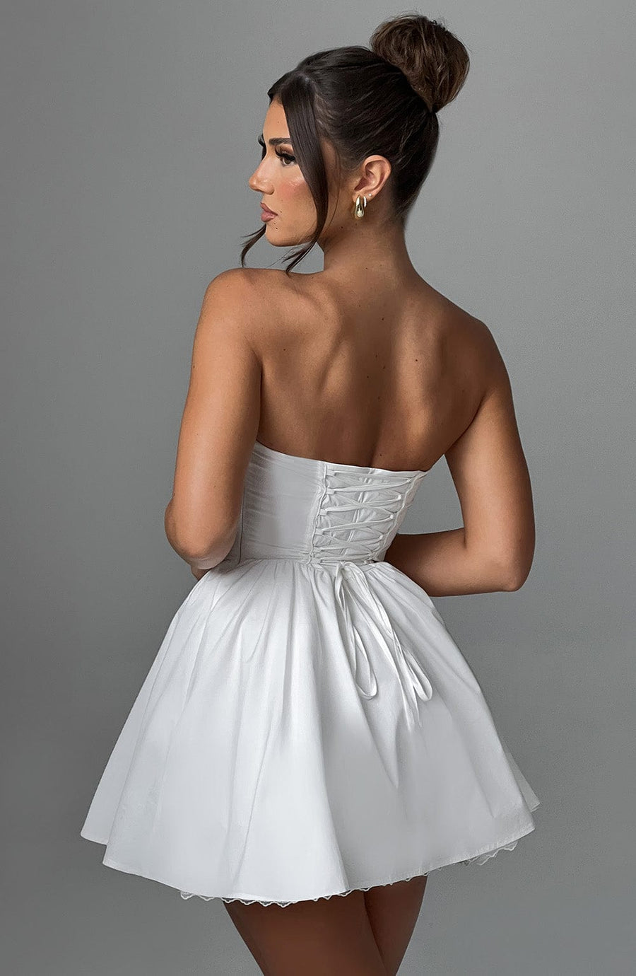 Ariana Mini Dress – Ivory