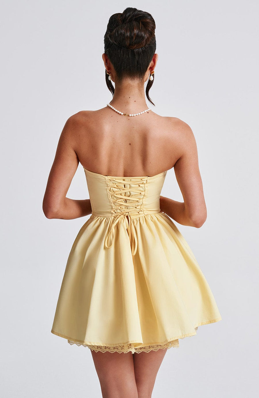 Ariana Mini Dress – Lemon