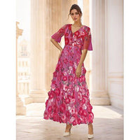 JESSA | FLORAL EVENING GOWN