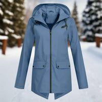 Clarimonde | Women's Hooded Anorak with Snap Pockets