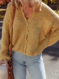 Ophelia Scallop Cardigan