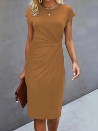 Katie | Women's Classic Short Sleeve Bodycon Dress