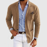 Fabian Blazer with Pockets in Beige
