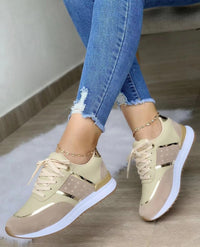 Fabian Comfortable Sneakers in Gold