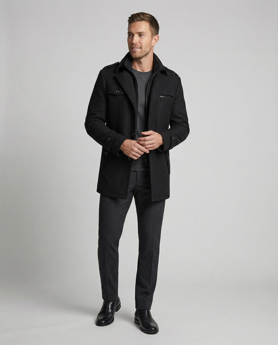 Fabian Jacket in Black