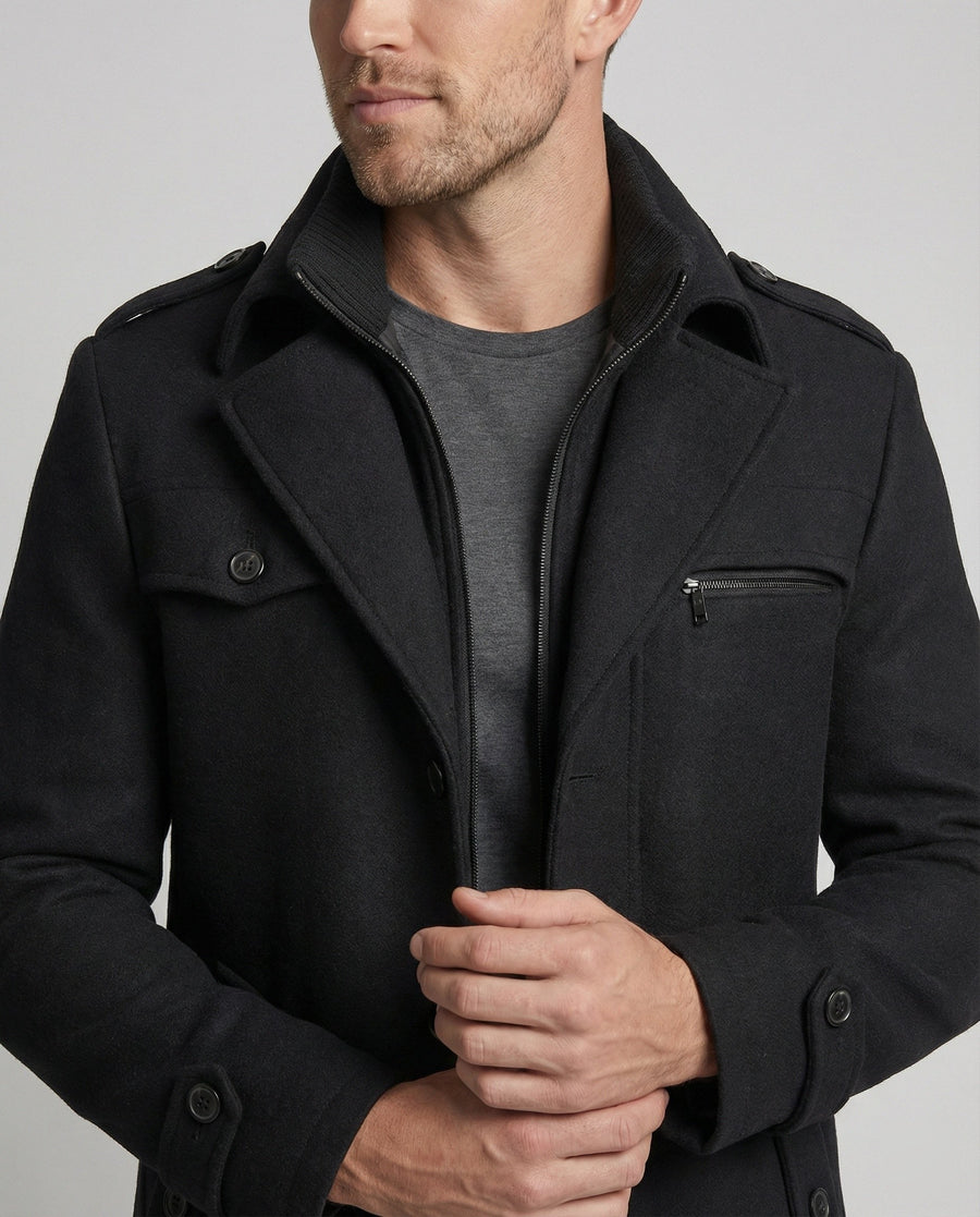Fabian Jacket in Black