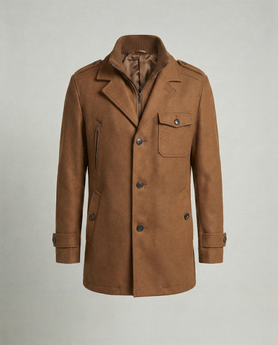 Fabian Jacket in Brown