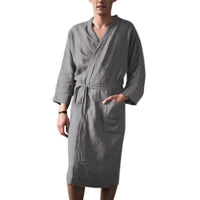 Fabian Linen Coat with Pockets