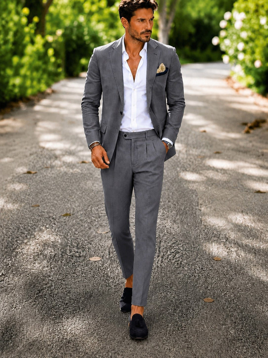 Fabian Trousers in Grey