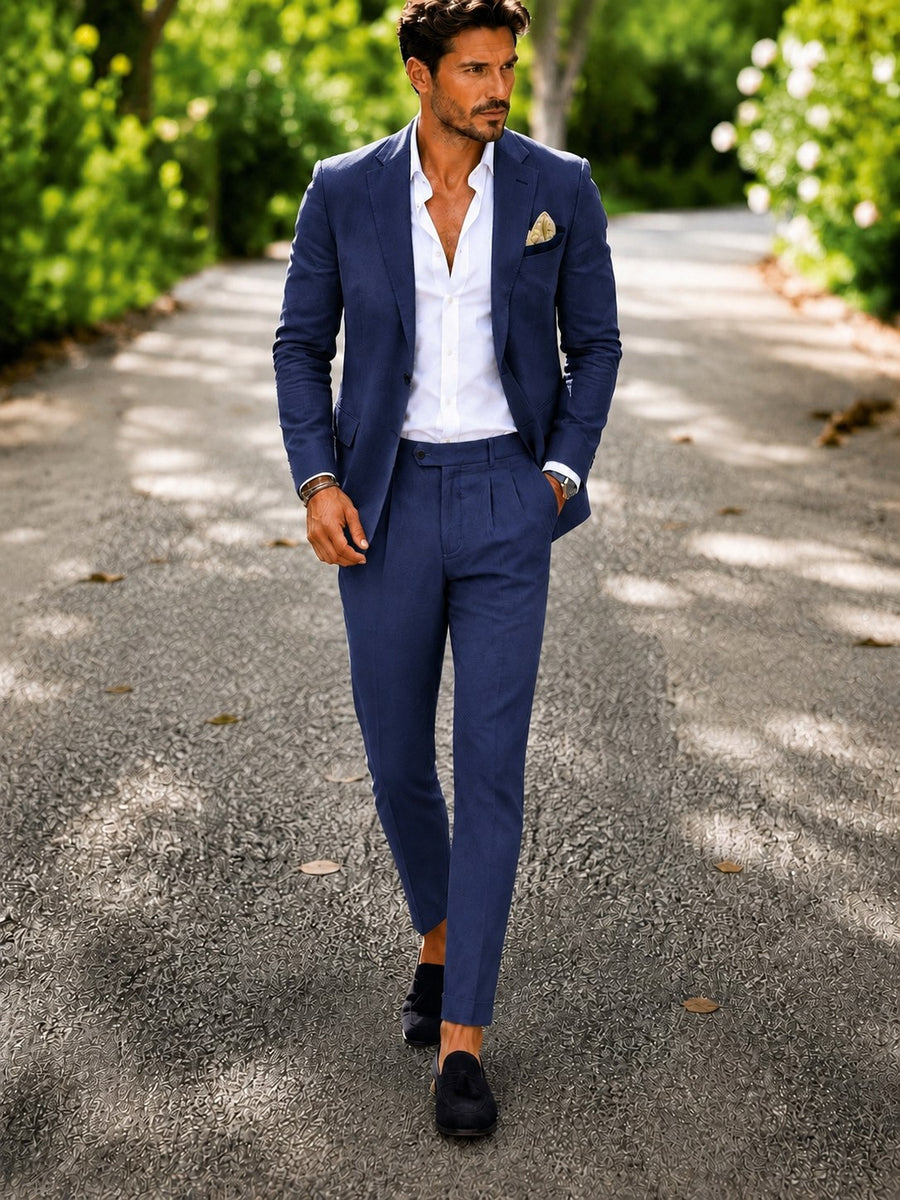 Fabian Trousers in Light Blue