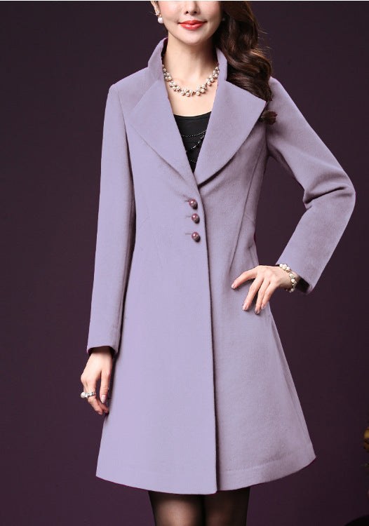 Fabienne Elegant Coat with Fitted