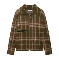 Fabienne Elegant Jacket with Stand Collar in Unbenannt