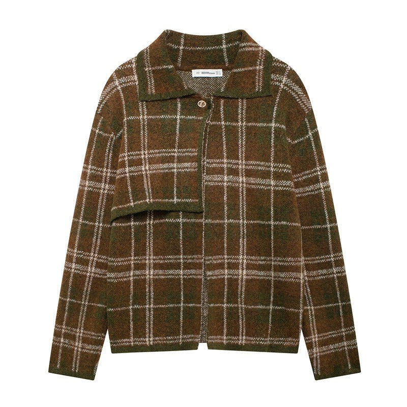 Fabienne Elegant Jacket with Stand Collar in Unbenannt