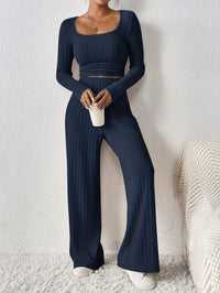 Fabienne Elegant Set in Navy