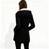 Fabienne Jacket with Hood in Green