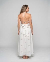 Fabienne Maxi Dress with Embroidery