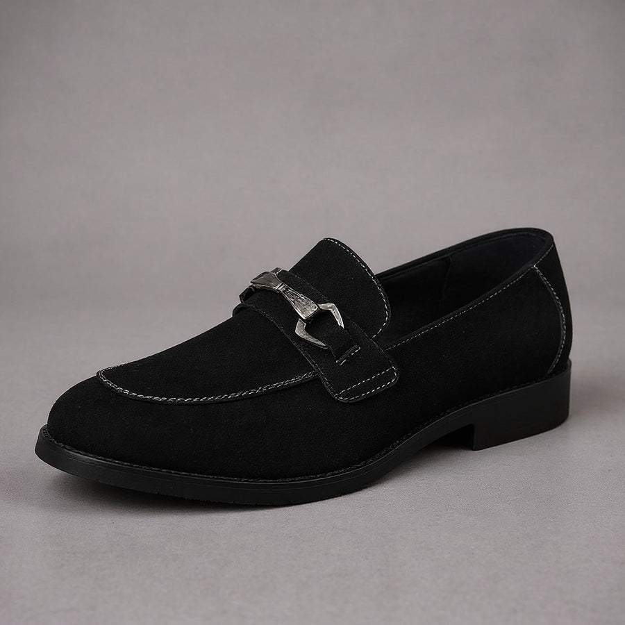 Fairmont Horsebit Moc Loafer in Charcoal