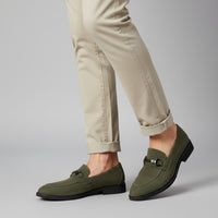 Fairmont Horsebit Moc Loafer in Emerald