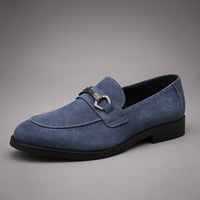 Fairmont Horsebit Moc Loafer in Royal Blue