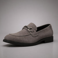Fairmont Horsebit Moc Loafer in Slate Gray