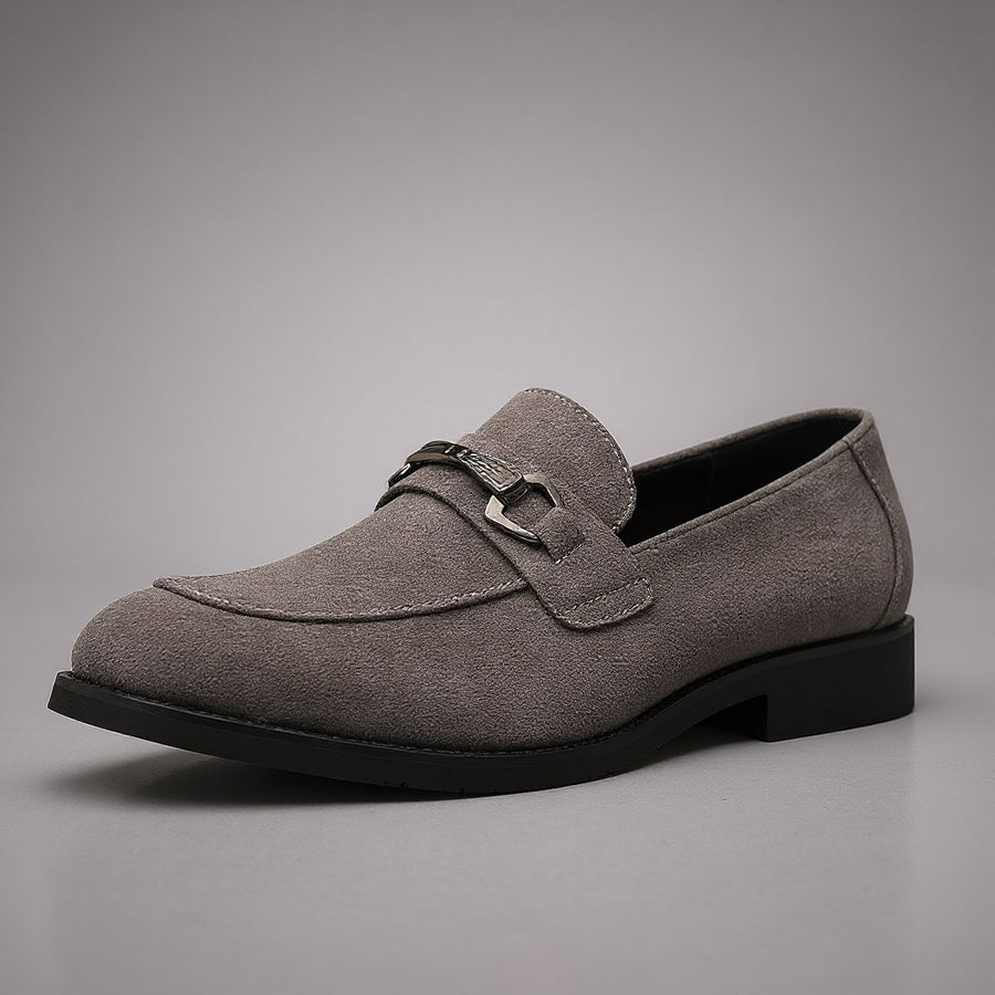 Fairmont Horsebit Moc Loafer in Slate Gray