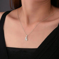 Wynter - Hug Pendant with Matching Earrings