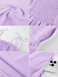 Fantasy Fairy Irregular Hem Chiffon Dress with Pockets