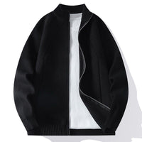 Farah Casual Jacket with Zip Front in Black