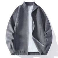 Farah Casual Jacket with Zip Front in Grey