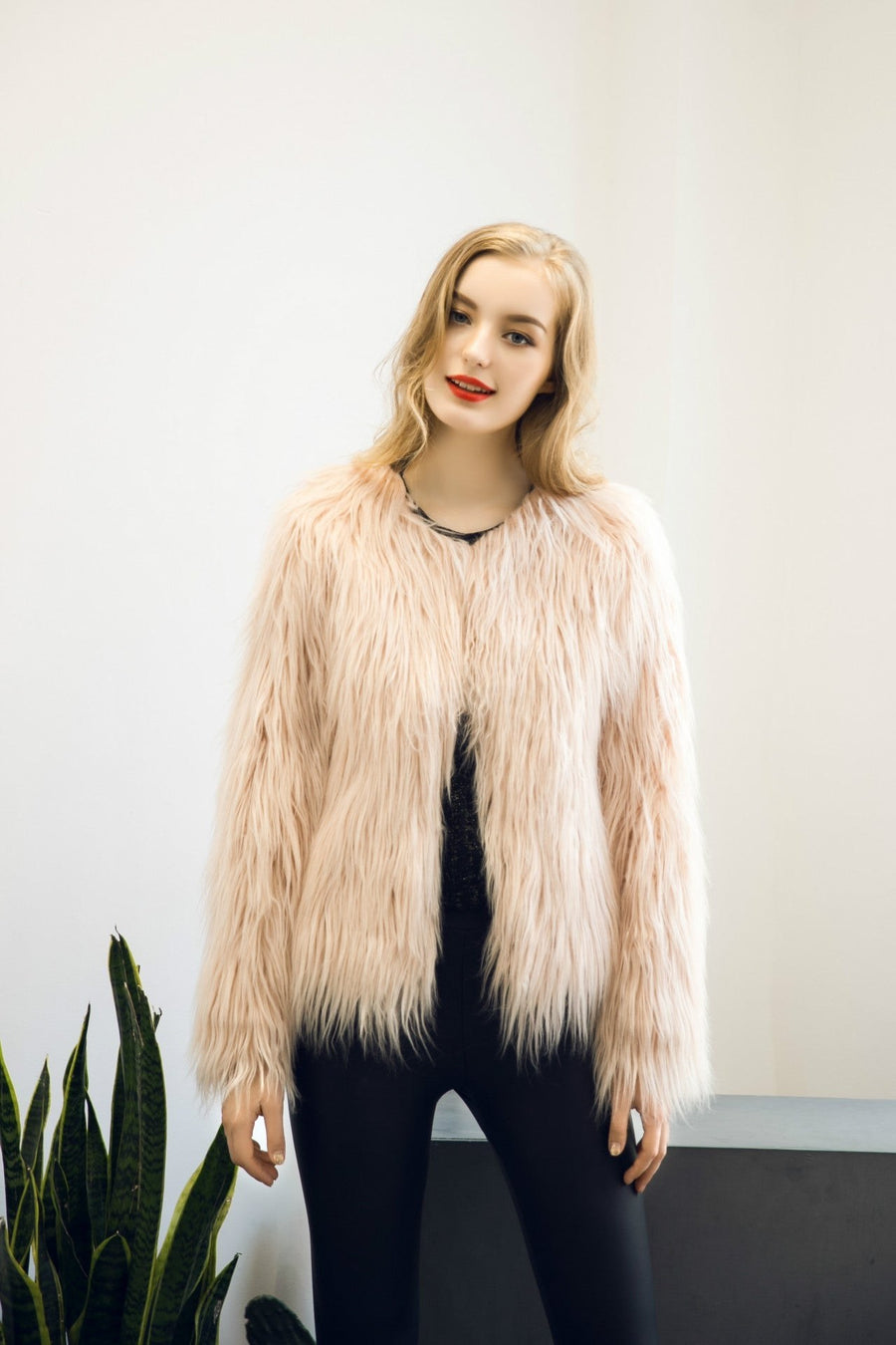 Farah Elegant Jacket in Fleischrosa