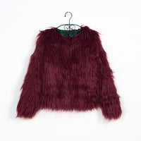 Farah Elegant Jacket in Wine Red