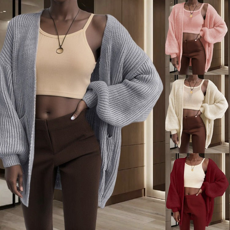 Farah Knit Cardigan with Pockets