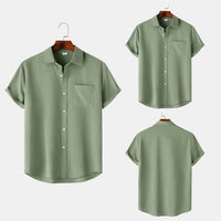 Farah Shirt with Short Sleeve and Chest Pocket
