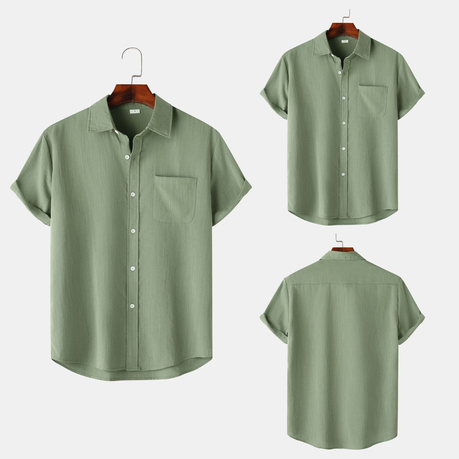 Farah Shirt with Short Sleeve and Chest Pocket