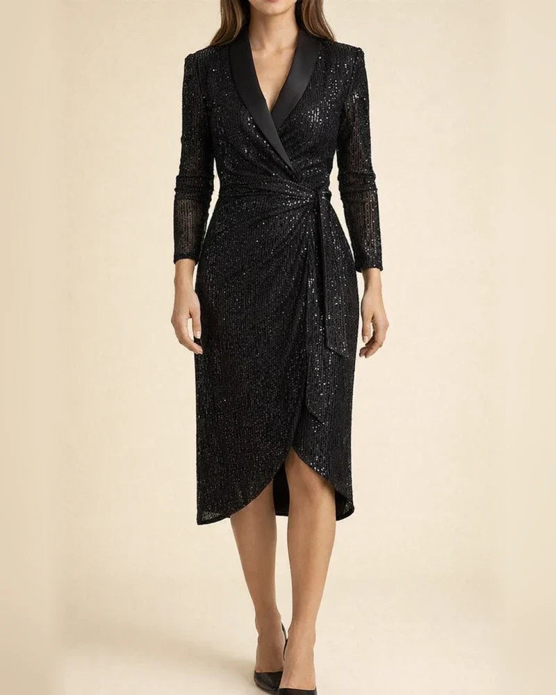 Margot Beaded Collar Dress
