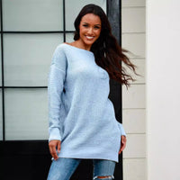 Faye Casual Knit Sweater