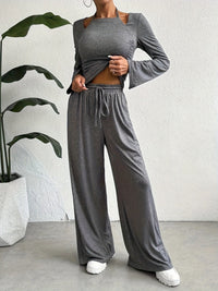Faye Elegant Set in Grey