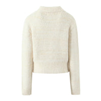 Faye Knit Shorts in Beige