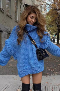 Margot Chunky Knit Turtleneck