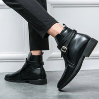 Federico Slip On Ankle Boot in Charcoal