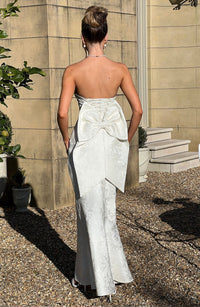 Nora Maxi Dress – Ivory