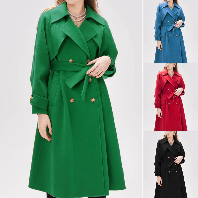 Felicity Trench Coat with Belted