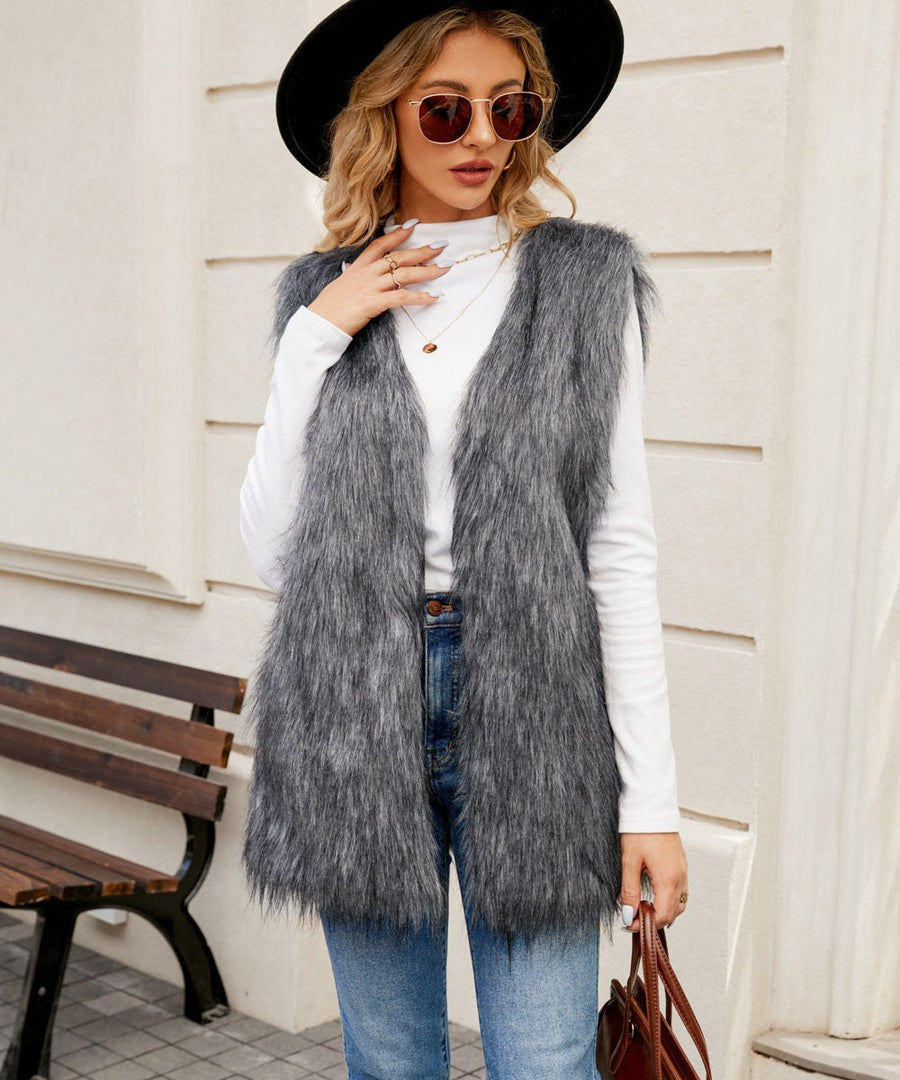 Felicity Vest in Grey