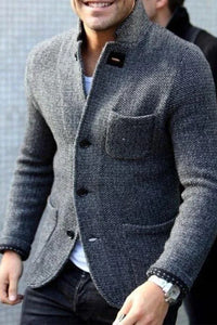 Felix Comfortable Jacket in Grey